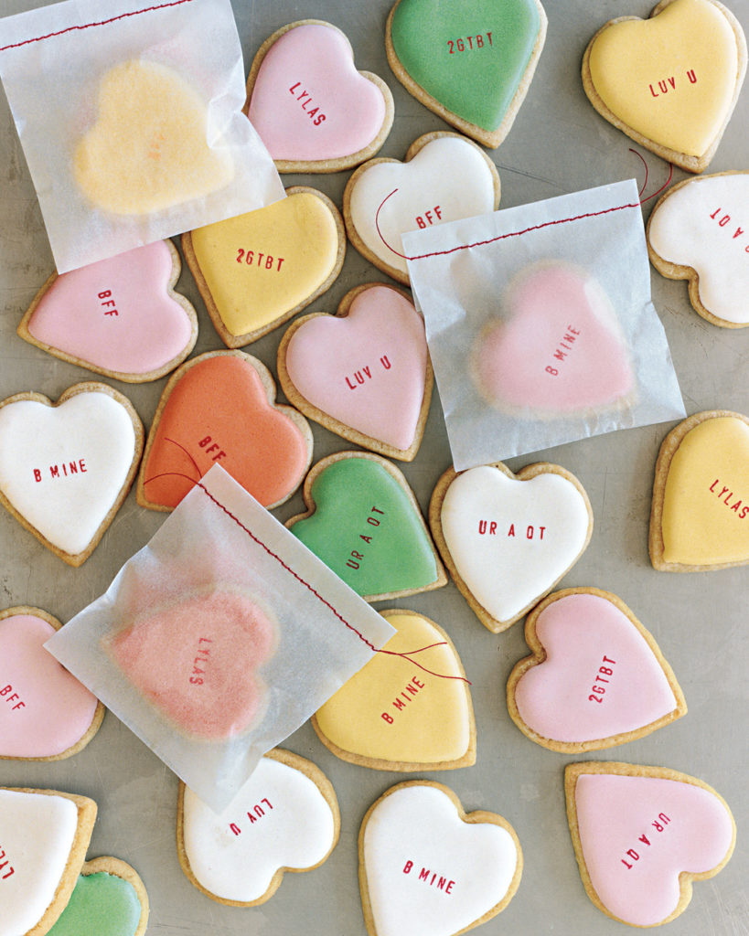 Martha Stewart Valentines Cookies