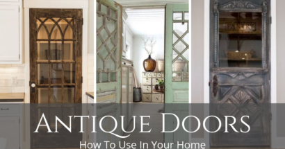 How To Use Antique Doors In Your Home