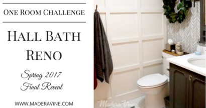 One Room Challenge: Bathroom Remodel Final Reveal