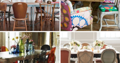 The Art of Mixing & Matching Dining Chairs